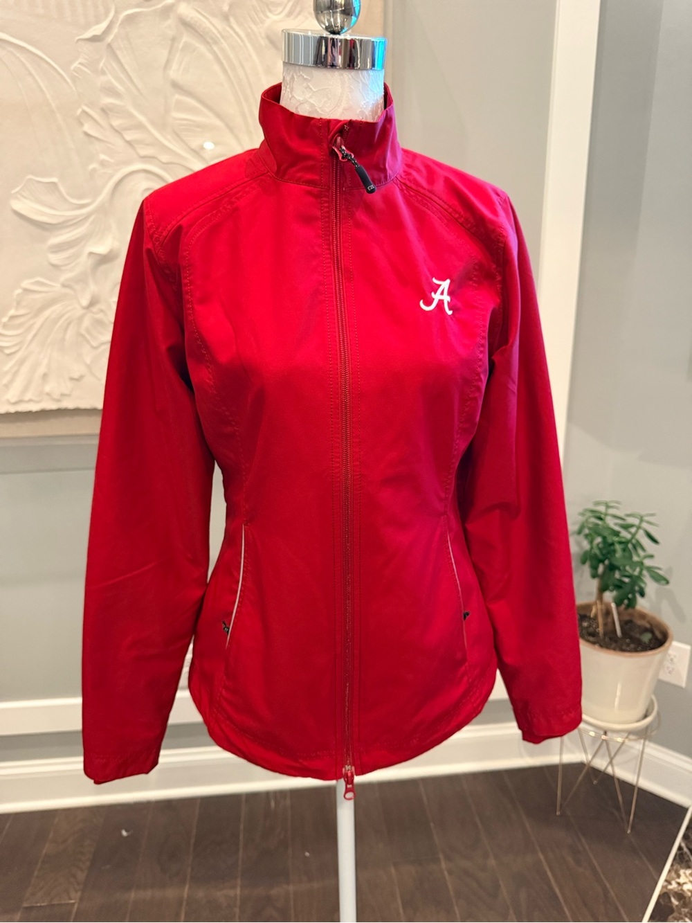 Cutter & Buck Alabama Crimson Tide WeatherTec Full Zip Jacket Women's XS